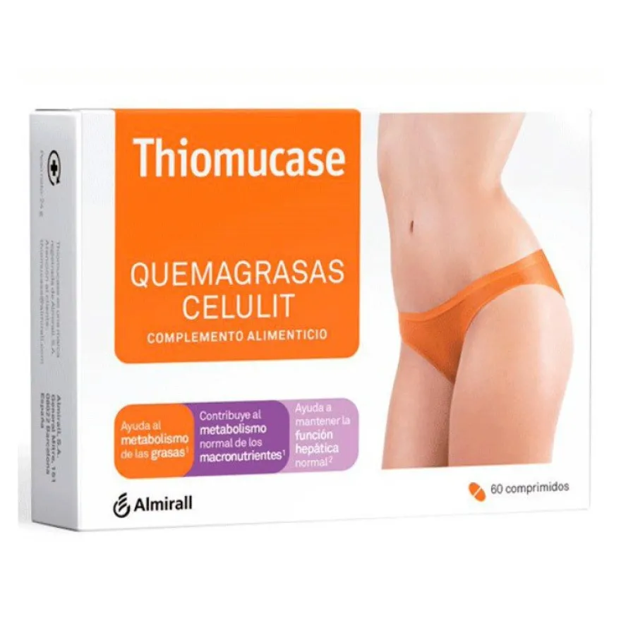 THIOMUCASE Quemagrasas Celulítico 60 comprimidos