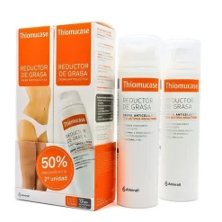 THIOMUCASE Reductor de Grasa Crema Anticelulítica DUPLO 2x200ml