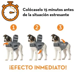 ThunderShirt Chaleco Antiestrés para Perros XL 1 unidad