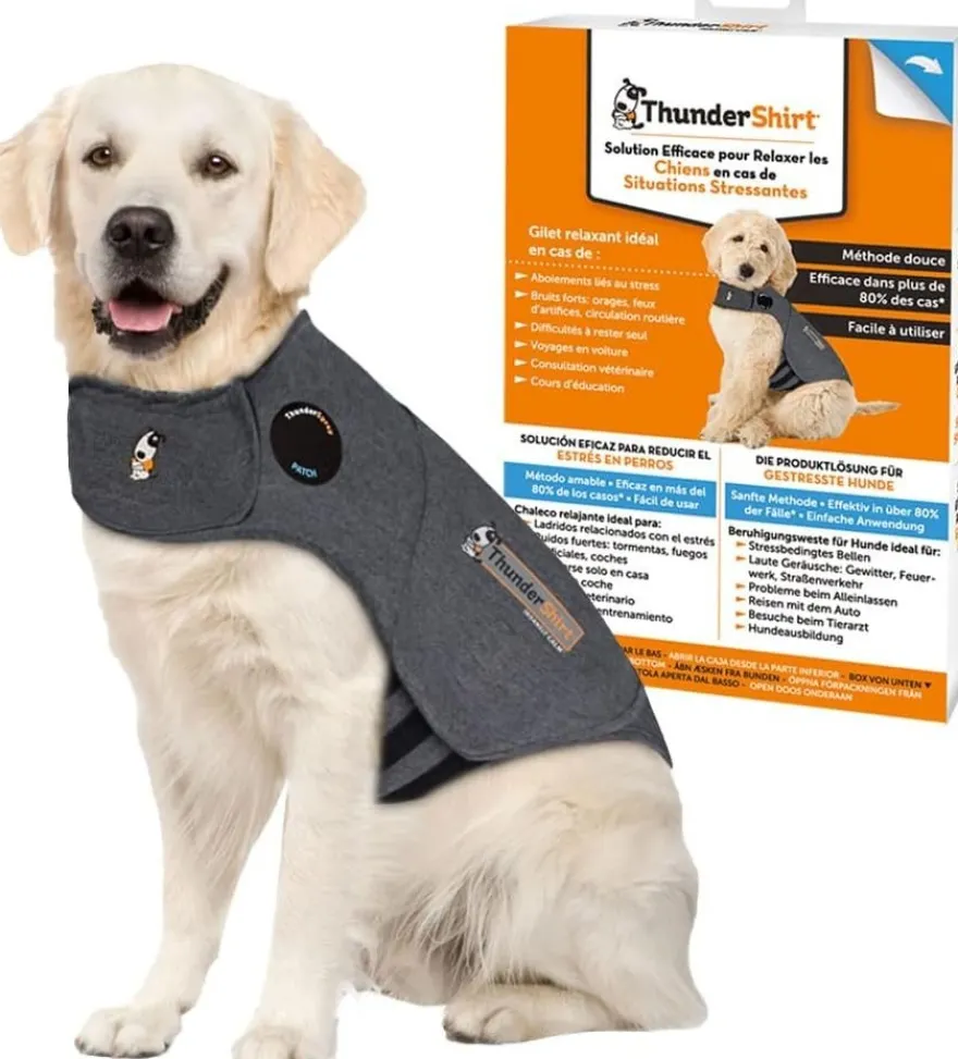 ThunderShirt Chaleco Antiestrés para Perros XL 1 unidad