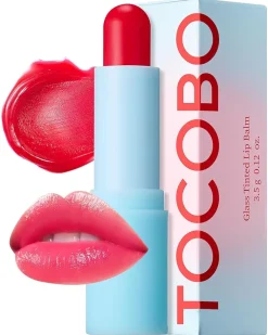 Tocobo Glass Tinted Lip Balm 011 Flush Cherry A Moisturizing 3,5g