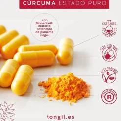 Tongil Estado Puro Cúrcuma 80 Cápsulas