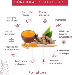 Tongil Estado Puro Cúrcuma 80 Cápsulas