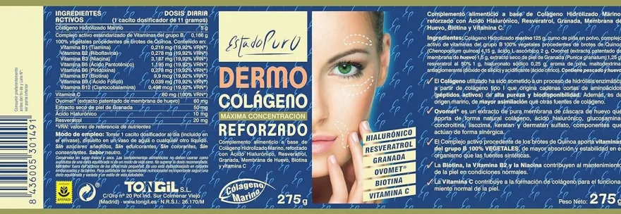Tongil Estado Puro DermoColágeno 275 g