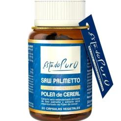 Tongil Estado Puro Saw Palmeto Polen de Cereal 30 Cápsulas