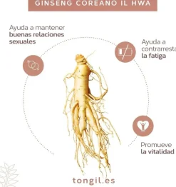 Tongil Ginseng Tarro IL Hwa 100 Cápsulas
