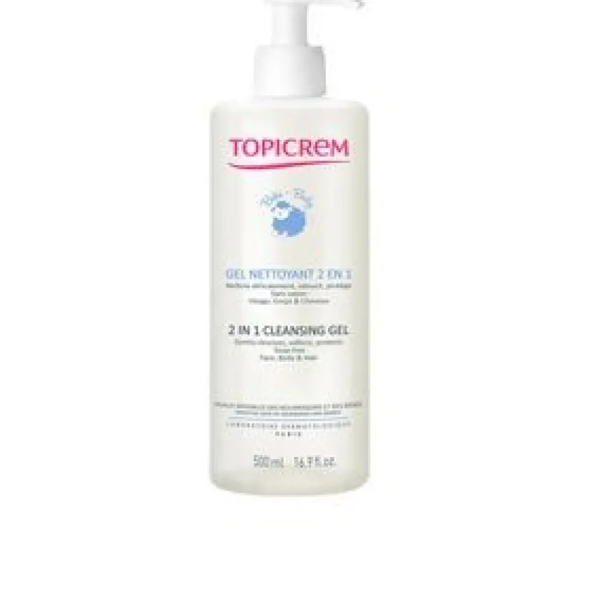 Topicrem Gel Limpiador Suave 500ml