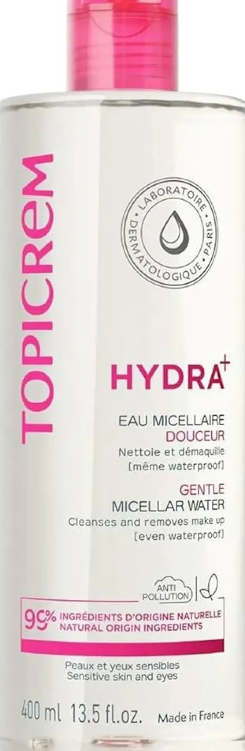 Topicrem Hydra+ Agua Micelar Suave 400ml