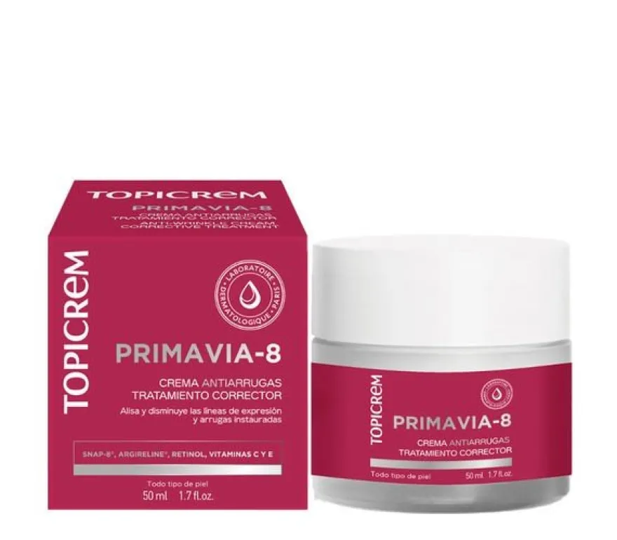Topicrem Primavia-8 Dermocosmética 2 piezas