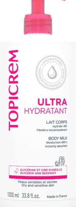 Topicrem UH Leche Ultra Hidratante Corporal 1000ml