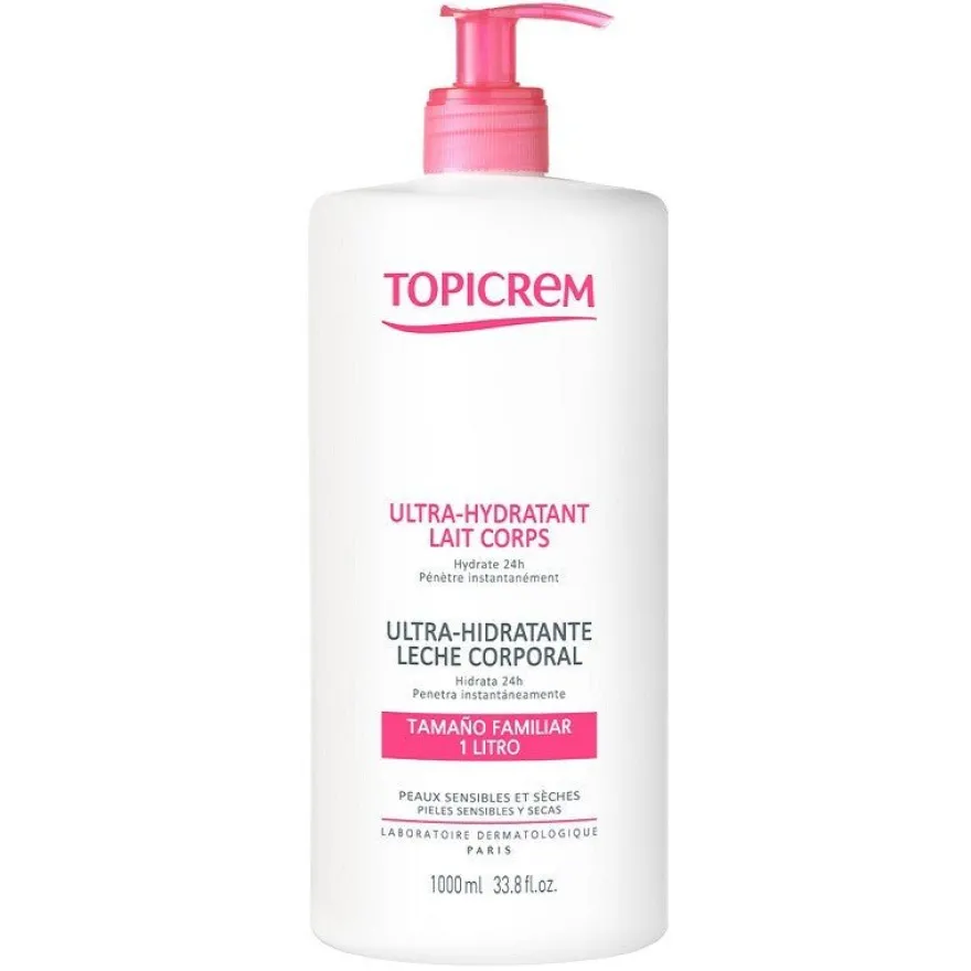 Topicrem Ultra Hidratante Leche Corporal 1000ml