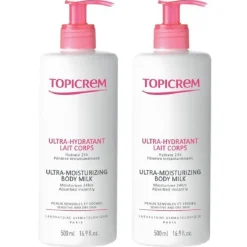 Topicrem Ultra Hidratante Leche Corporal 2x500ml