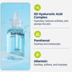 Torriden Dive In Sérum Facial Ácido Hialurónico Bajo Peso Molecular 50 ml