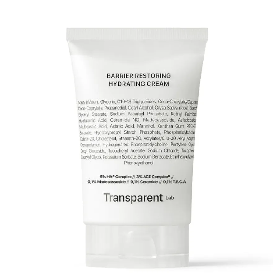Transparent Lab Barrier Restoring Hydrating Cream 50ml