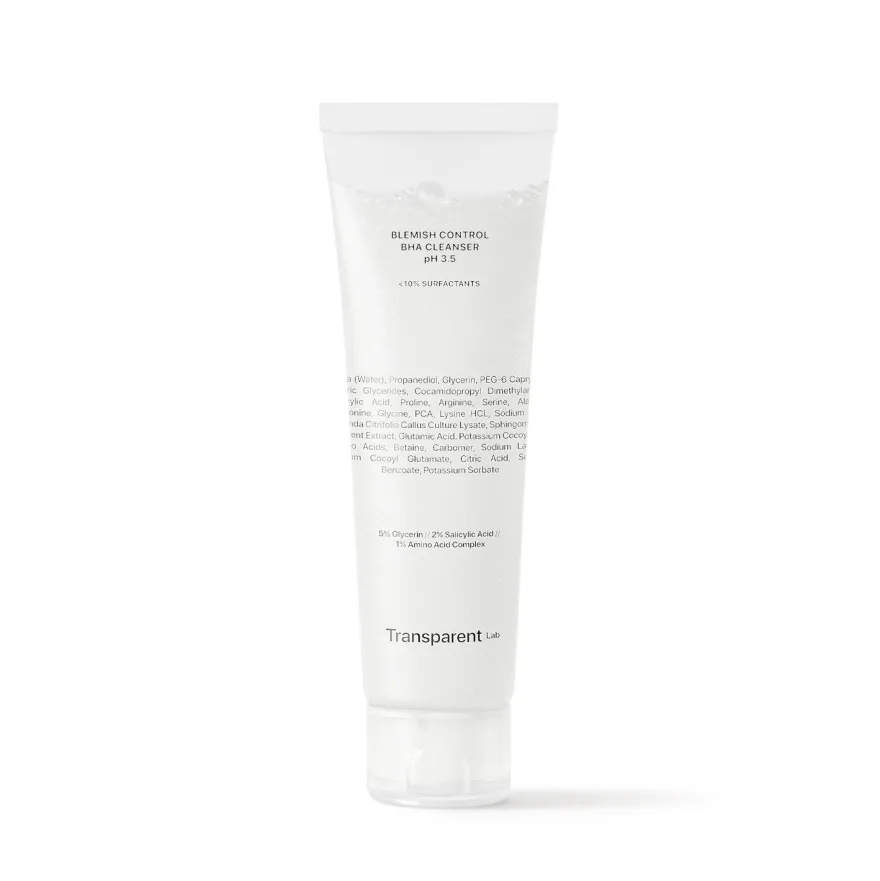 Transparent Lab Blemish Control Bha Cleanser Ph 3.5 150ml
