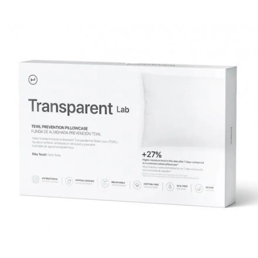 Transparent Lab Funda de Almohada Queen Size 50x75cm