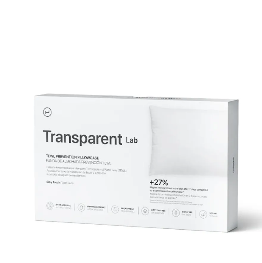 Transparent Lab Funda de Almohada King Size 50x90cm