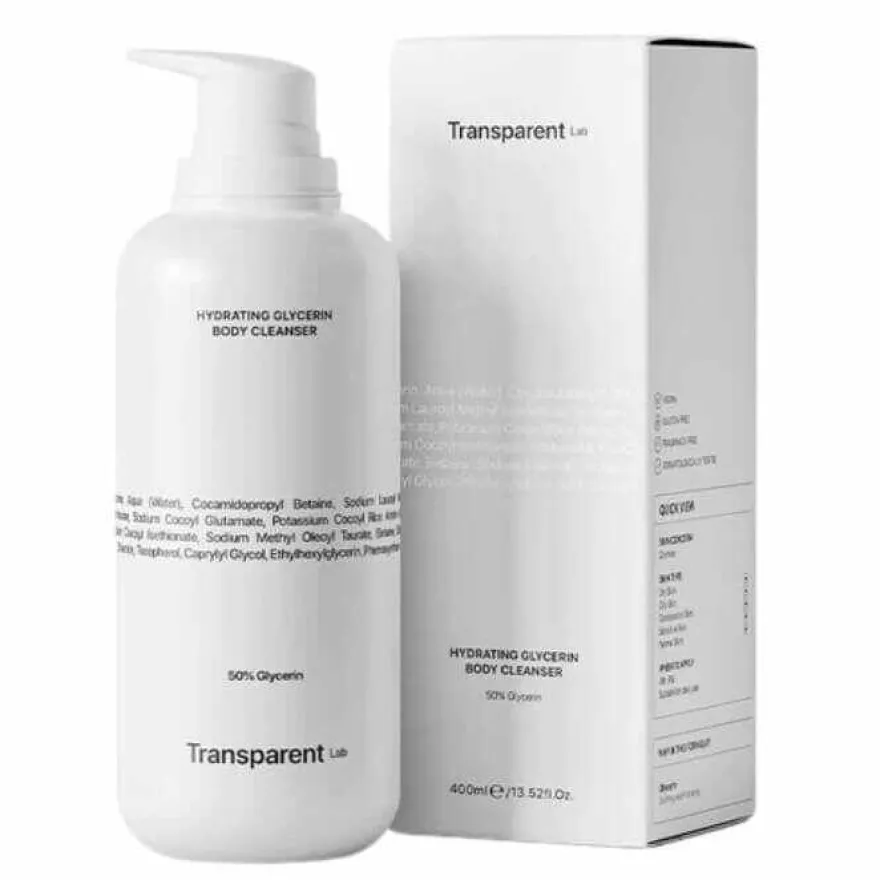 Transparent Lab Hydrating Glycerin Body Cleanser 400ml