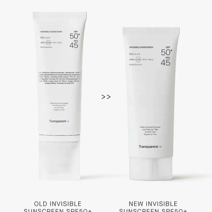 Transparent Lab Invisible Sunscreen Spf50+ 100ml