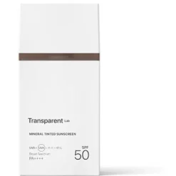 Transparent Lab Mineral Tinted Sunscreen Dark 100ml
