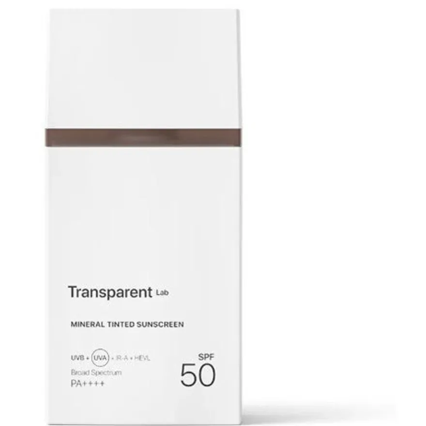 Transparent Lab Mineral Tinted Sunscreen Dark 100ml