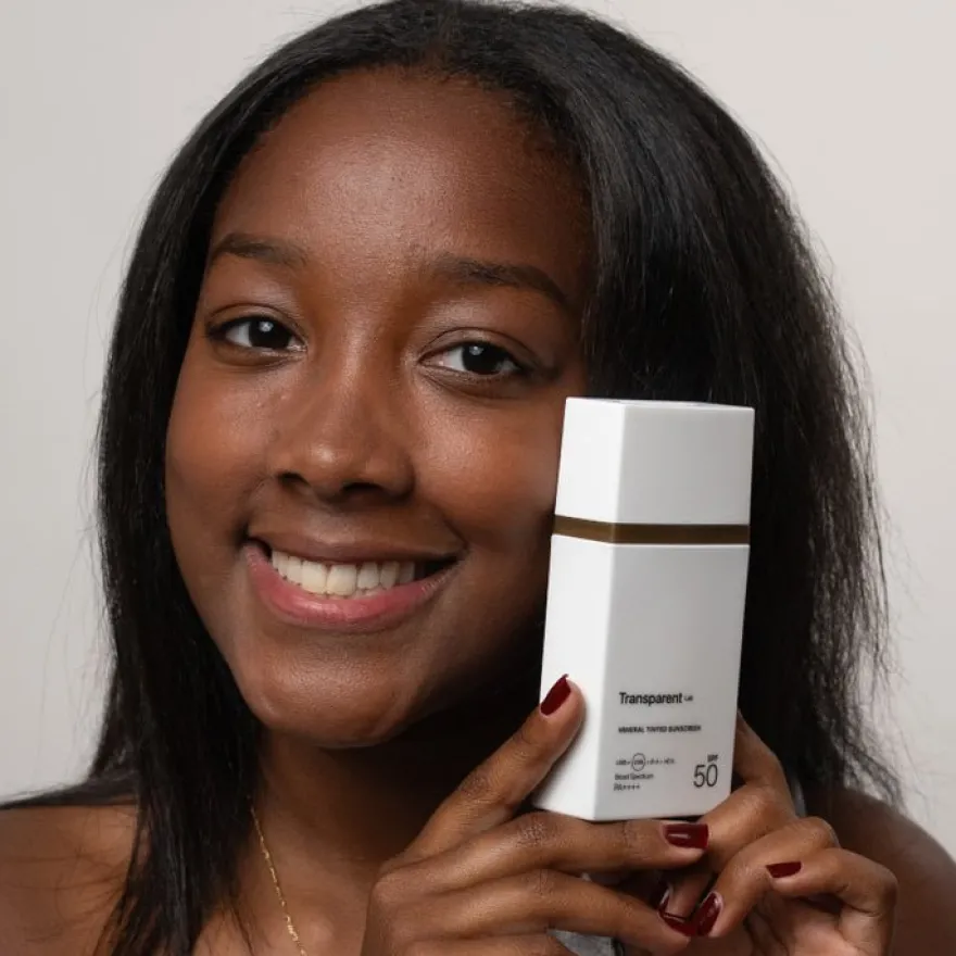 Transparent Lab Mineral Tinted Sunscreen Dark 100ml