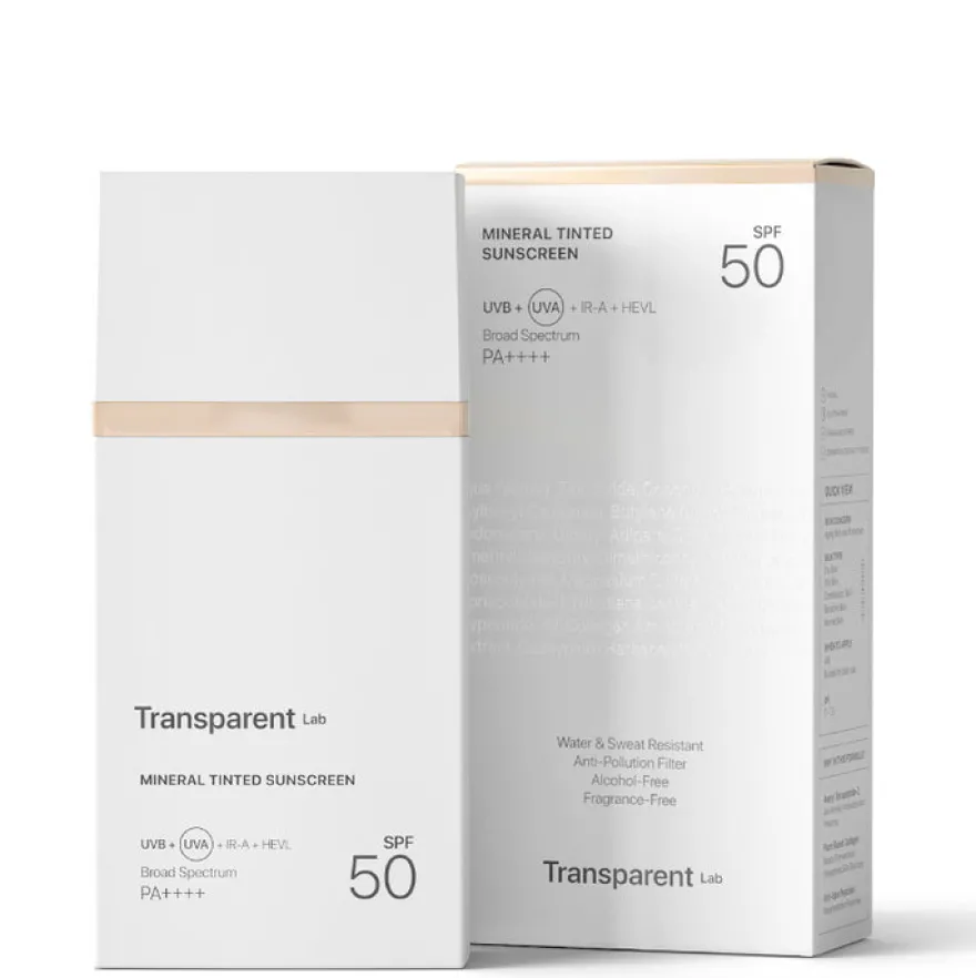 Transparent Lab Mineral Tinted Sunscreen Light 100ml