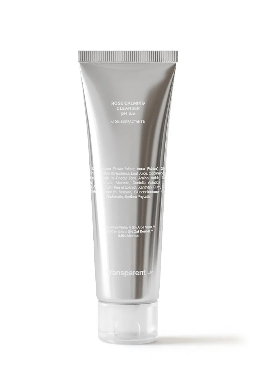 Transparent Lab Rose Calming Cleanser PH 5.5 150 ml