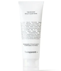 Transparent Lab Time Reverse Beauty Sleep Mask 75ml