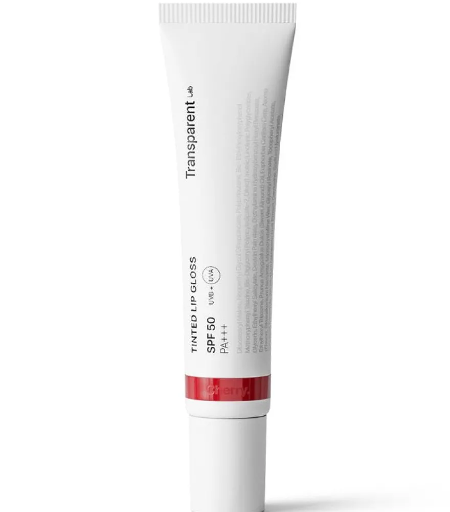 Transparent Lab Tinted Lipgloss Spf - Cherry 15ml