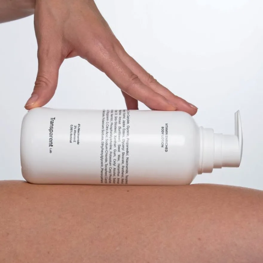 Transparent Lab Vitamin Enriched Body Lotion 400ml