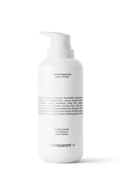 Transparent Lab Vitamin Enriched Body Lotion 400ml