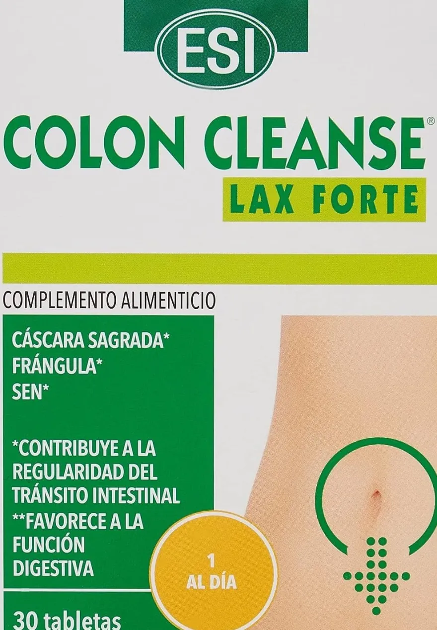 Trepatdiet Colon Cleanse Lax Forte 850 Mg X 30 Tabs