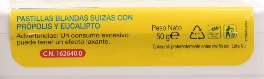 Trepatdiet Propolaid Pastillas Blandas Suizas Eucalipto