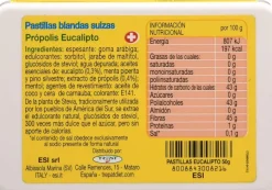 Trepatdiet Propolaid Pastillas Blandas Suizas Eucalipto