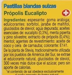 Trepatdiet Propolaid Pastillas Blandas Suizas Eucalipto