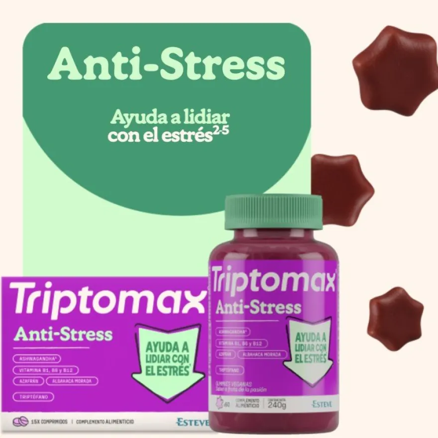 Triptomax Anti Stress Gummies Suplemento 240 g