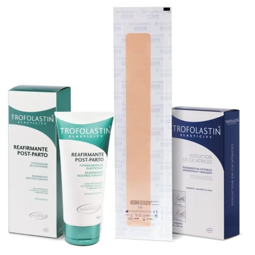 TROFOLASTIN Post-Parto 200ml + Reductor Cicatrices 4x30 cm