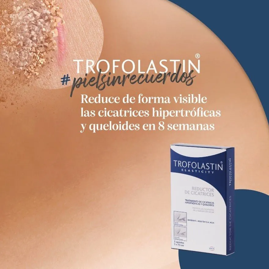 TROFOLASTIN Reductor de Cicatrices 5 Apósitos 10x14cm