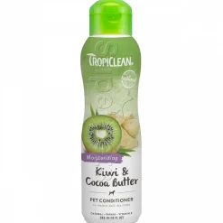 TropiClean Acondicionador Hidratante Kiwi & Manteca de Cacao 355ml