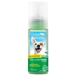 Tropiclean Fresh Breath Espuma Higiene Dental Menta 133ml