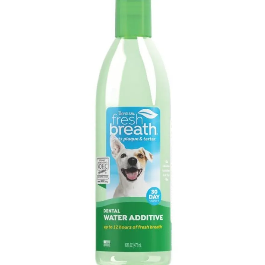 Tropiclean Fresh Breath Solución Higiene Dental 473ml