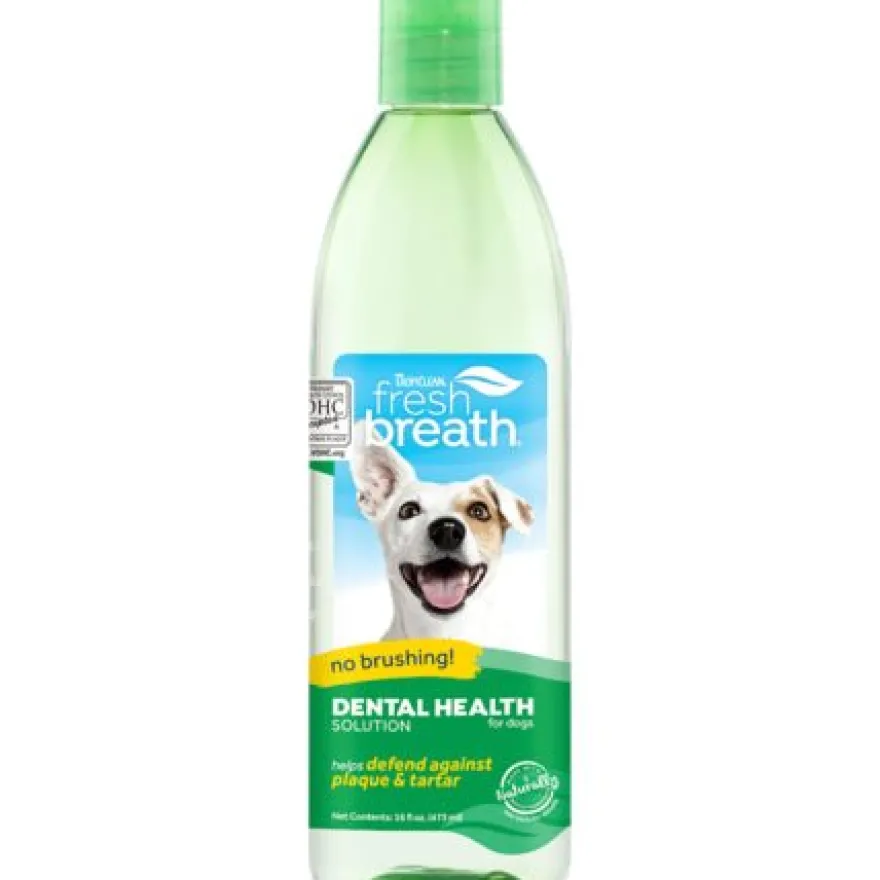 Tropiclean Fresh Breath Solución Higiene Dental 473ml