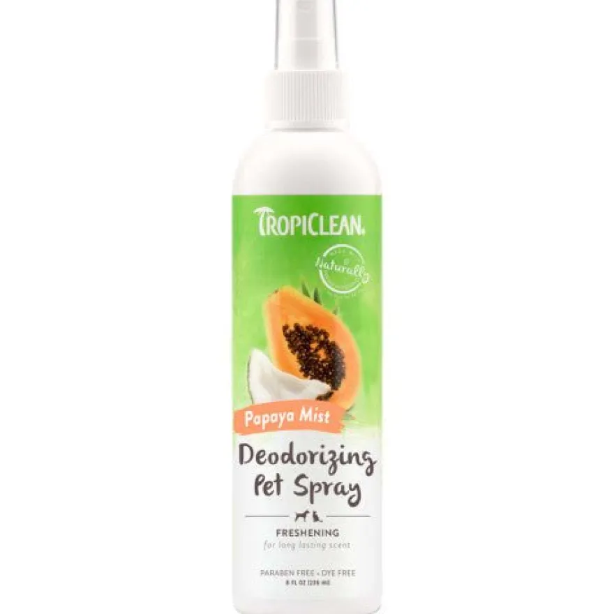 Tropiclean Spray Desodorizante Papaya Coco 236ml