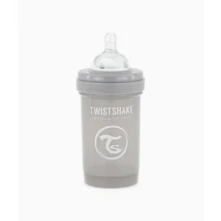 Twistshake Biberón Anticólico Gris 180ml