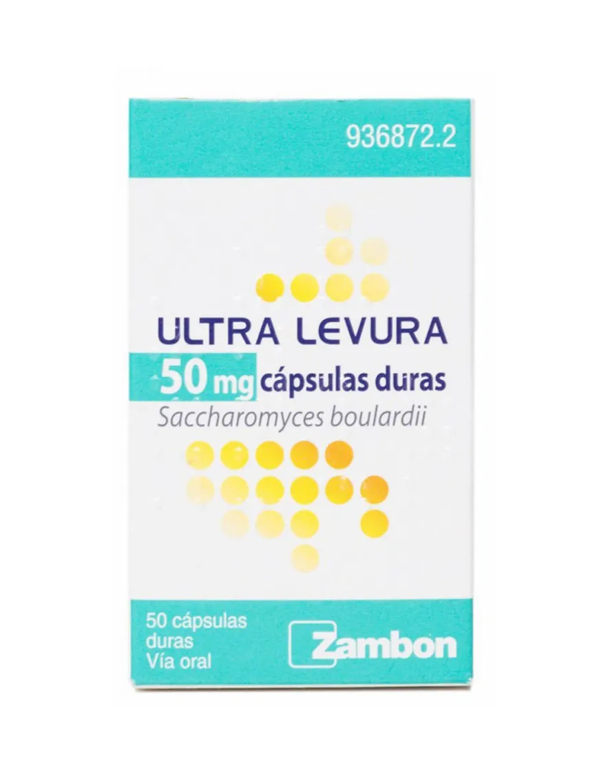 ULTRA LEVURA 50MG 50 Cápsulas