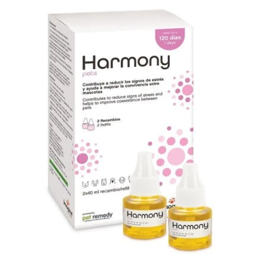Urano Vet Harmony Pets Recambios Difusor 2x40ml