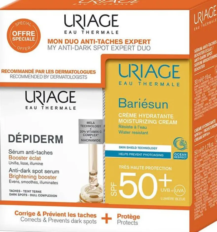Uriage Depiderm Set Cuidado Facial 2 piezas