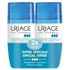 Uriage Desodorante Triactivo 2x50 g