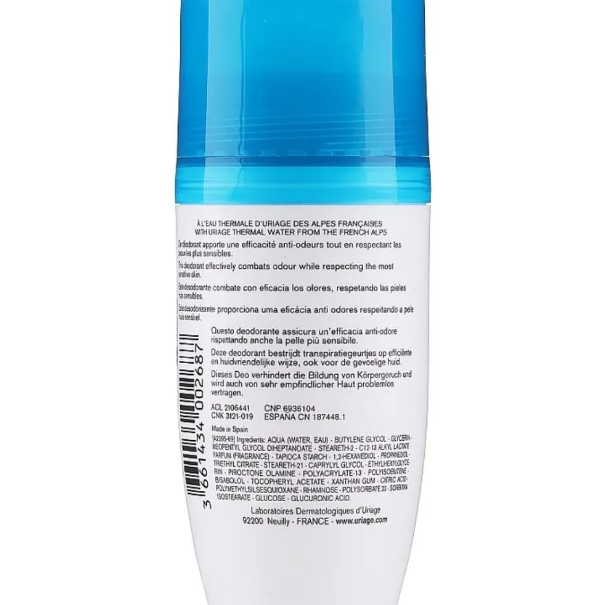 Uriage Desodorante Triactivo 2x50 g